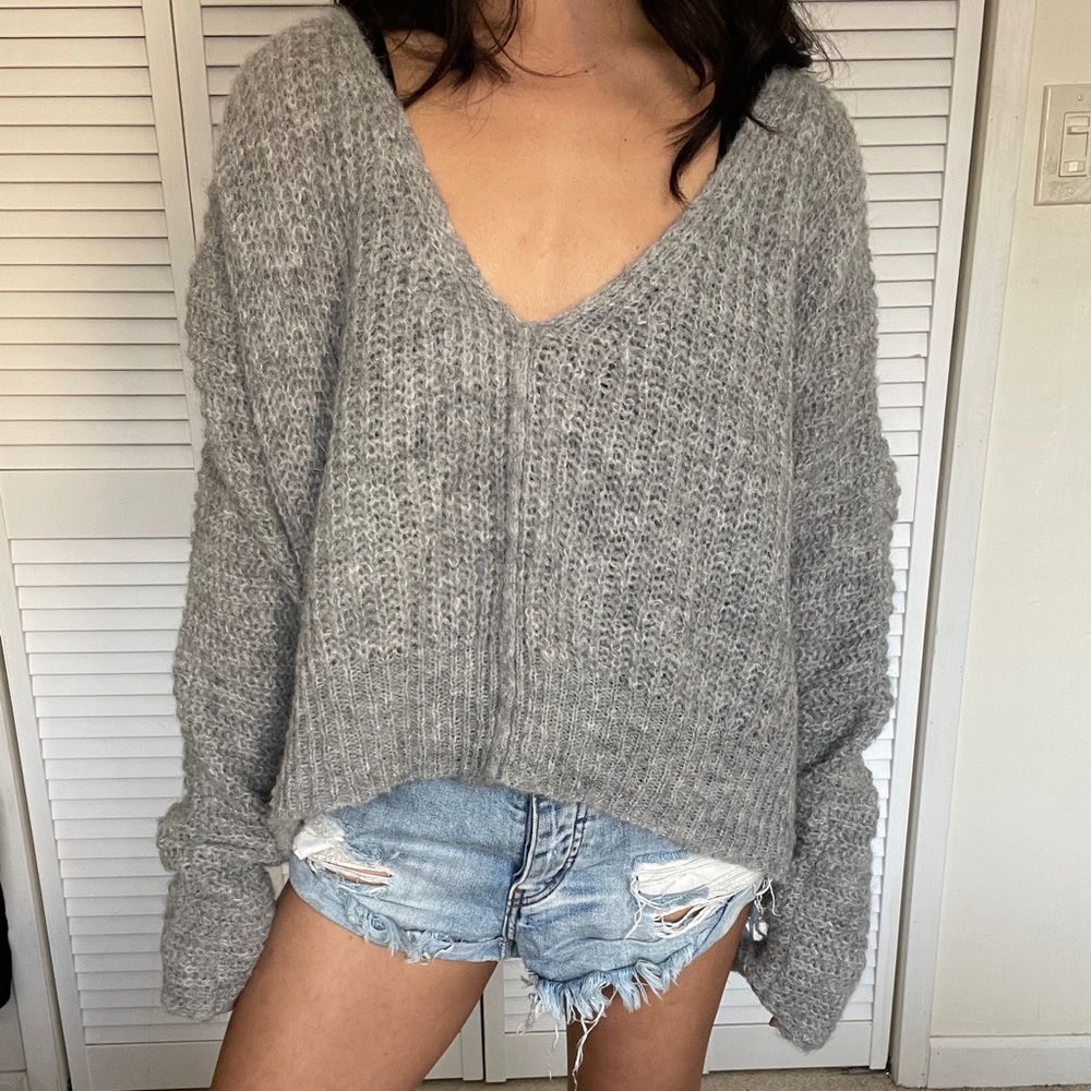 Free People V Neck Sweater